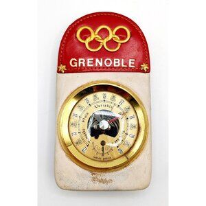 Olympic Grenoble 1968 Barometer Collectible Vintage RARE